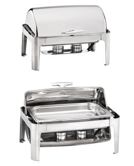 Elektrisk chafing dish roll top