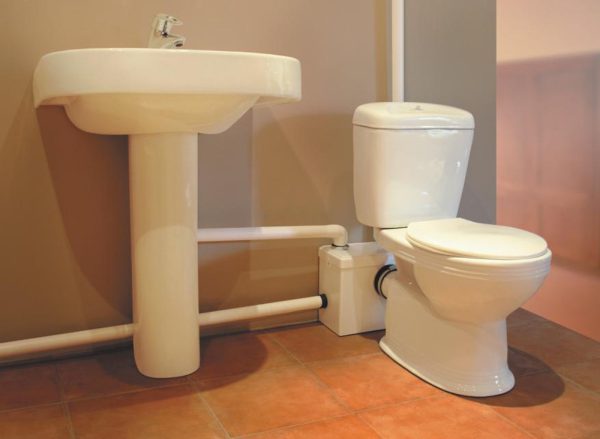 Toalettkvarn - avloppspump 150 L /min