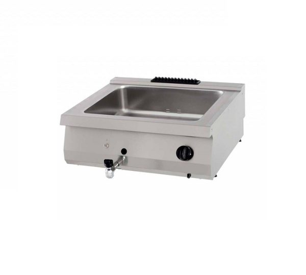 Vattenbad Bain Marie - dubbel gas 800 x 700 mm