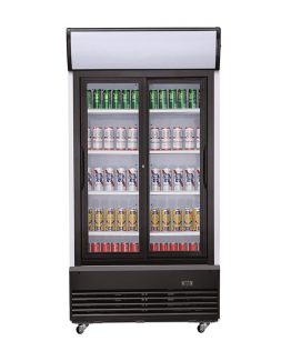 Drickakyl glasdörrar 800 liter