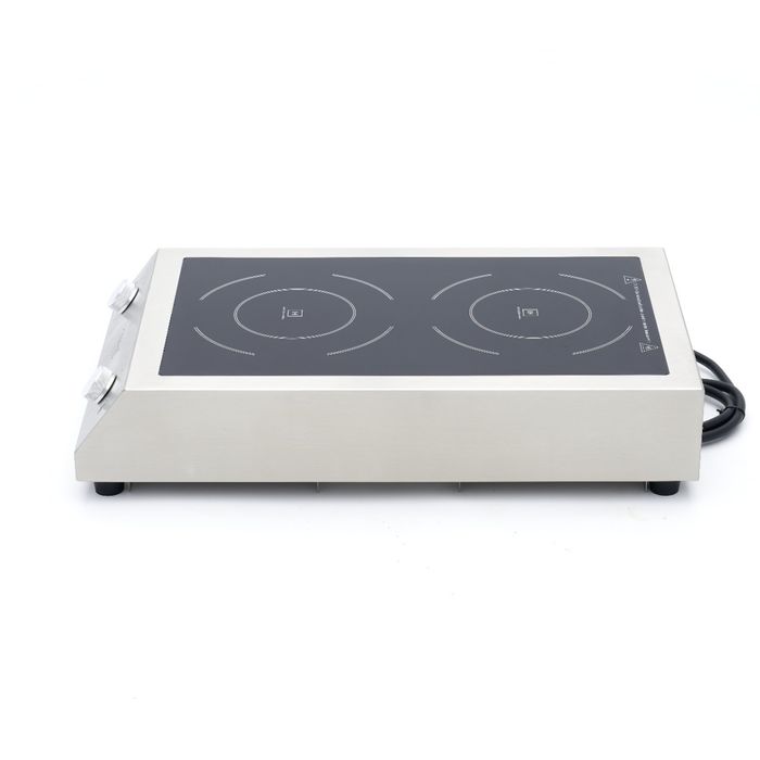 Induktionsspis 7000 W – 2 kokzoner – 400 V